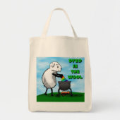Verven in de wol-Canvas tas (Voorkant)