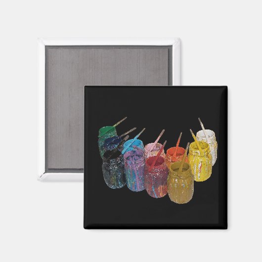 Verven Magneet (Voorkant / Achterkant)