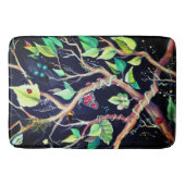 Verven van bladeren en vlinders badmat (Voorkant)