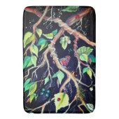 Verven van bladeren en vlinders badmat (Voorkant Verticaal)