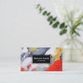 Verven Visitekaartje (Staand voorkant)