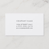 Verven Visitekaartje (Achterkant)