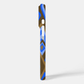 Verver uit Retro Abstract Psychedelic Brown Case-Mate iPhone Case (Achterkant / Links)