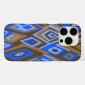 Verver uit Retro Abstract Psychedelic Brown Case-Mate iPhone Case (Achterkant (horizontaal))