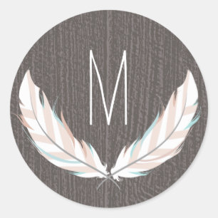 Ververen + Monogram Sticker Barn Wood