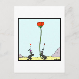 Ververliefd: Ant cartoon Briefkaart