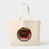 Ververs mijn freddy Fire Burning Hakuna Matata in Grote Tote Bag (Voorkant)