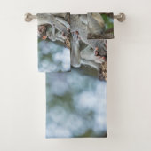 Vervet Monkey African Wildlife Photo Bad Handdoek (Insitu)