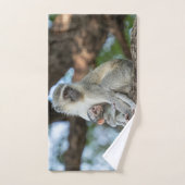 Vervet Monkey African Wildlife Photo Bad Handdoek (Handdoek)