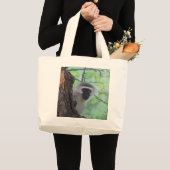 Vervet Monkey Grote Tote Bag (Voorkant (product))