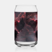 Vervlochten geliefden blikvorm glas (Rechts)