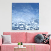 Vervloeiende lucht canvas afdruk (Insitu (Woonkamer))