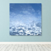 Vervloeiende lucht canvas afdruk (Insitu (Houten vloer))