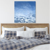 Vervloeiende lucht canvas afdruk (Insitu (Slaapkamer))