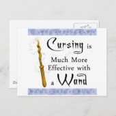 vervloeken werkt effectiever met een wiet briefkaart (Voorkant / Achterkant)