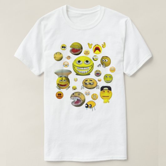 Vervloekt Emoji T-Shirt (Design voorkant)