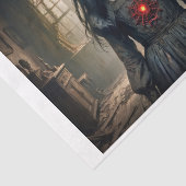 Vervloekt kind van de Red Talisman in griezelig hu Tissuepapier (Detail)