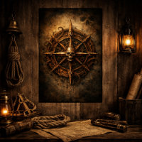 Vervloekt Kompas Sigil Piraat