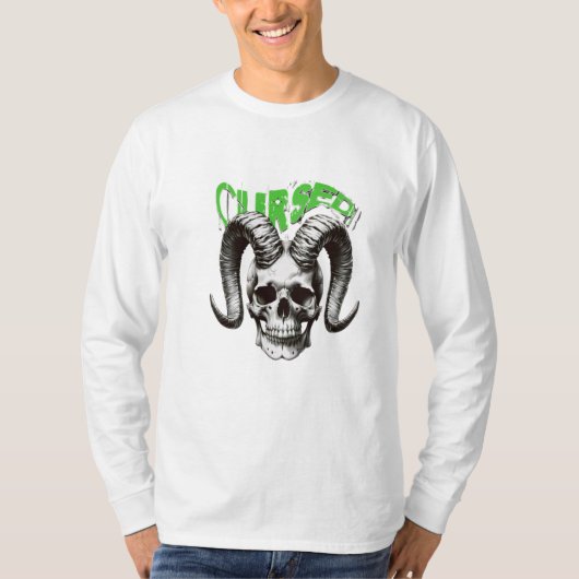 vervloekt t-shirt (Voorkant)