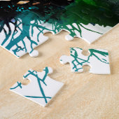 Vervloekt terrein V2-ontwerppuzzel Legpuzzel (Zijkant)