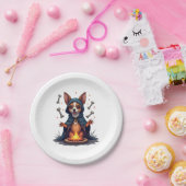 Vervloekte Chihuahua Ritual Dog Papieren Bordje (Feest)