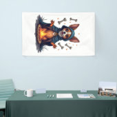 Vervloekte Chihuahua Ritueel Hond Spandoek (Beurs)
