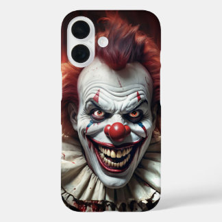 Vervloekte clown jacht die je bedekt iPhone 16 hoesje