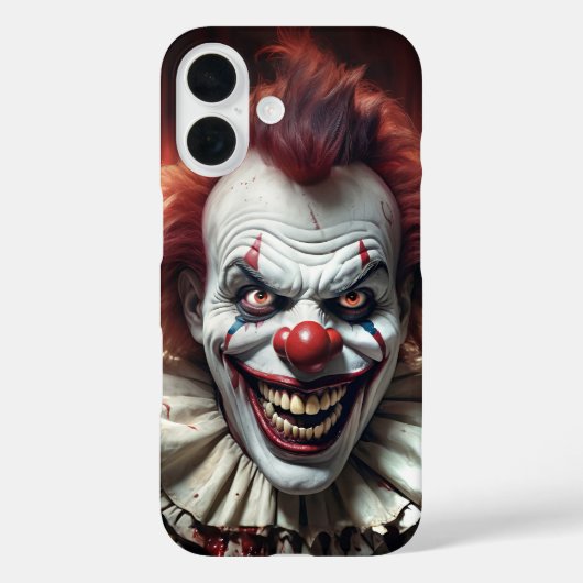 Vervloekte clown jacht die je bedekt Case-Mate iPhone case (Achterkant)