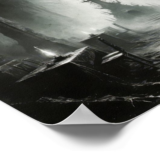 Vervloekte kerk van het kwaad poster (Hoek)