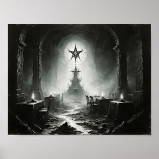 Vervloekte Kerk van het Kwaad Poster