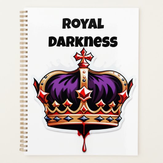 Vervloekte Kroon Planner (Voorkant)