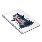 Vervloekte melk karton Koe Notitieboek (Rechterzijde)