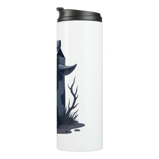 Vervloekte melk karton Koe Thermosbeker (Geroteerd rechts)