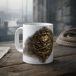 Vervloekte Munten Piraat Sigil Koffiemok