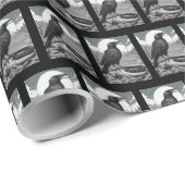 vervloekte veren cadeaupapier (Rol Hoek)