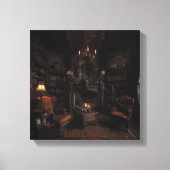 Vervloekte volumes canvas afdruk (Voorkant)