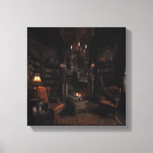 Vervloekte volumes canvas afdruk