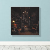 Vervloekte volumes canvas afdruk (Insitu (Houten vloer))