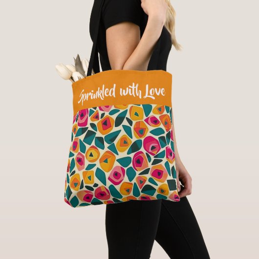 Vervlogen bloemliefde - Met liefde gestrooid Tote Bag (Dichtbij)