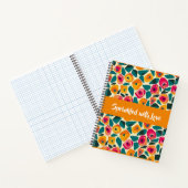 Vervlogen bloemliefde - met liefde gestrooide spir notitieboek (Binnen)