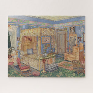 Vervlogen ouderwetse charme legpuzzel