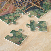 Vervlogen ouderwetse charme legpuzzel (Zijkant)