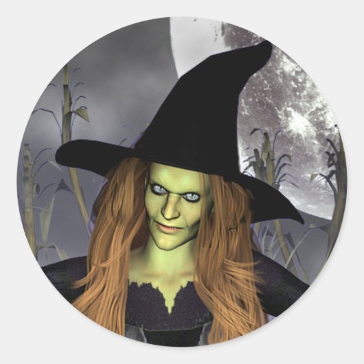 Vervoeging Classic Heks Stickers (Voorkant)