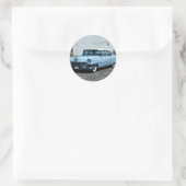 Vervoer 168 ronde sticker (Tas)