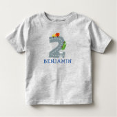 Vervoer 2e verjaardag Baby T-Shirt (Voorkant)