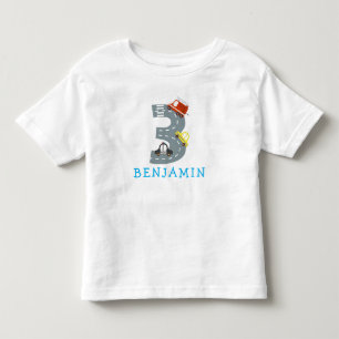 Vervoer 3e verjaardag Baby T-Shirt