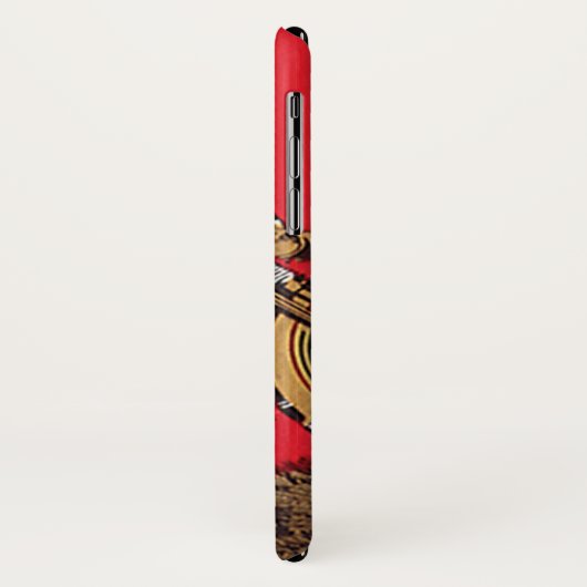  vervoer, Antiek motorfietsenbrein Case-Mate iPhone Case (Achterkant/links)