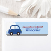 Vervoer Auto Aangepaste Adresetiketten Etiket (Insitu)