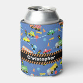 Vervoer Blauw Blikjeskoeler (Blikje Voorkant)