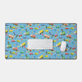 Vervoer Blauw Bureaumat (Keyboard & Muis)